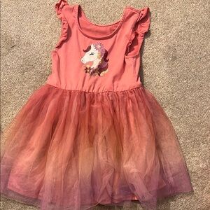 Pink Unicorn Tulle Dress